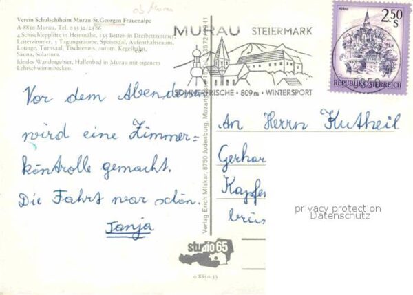Murau Steiermark Schulskiheim Murau St Georgen Frauenalp – Bild 2