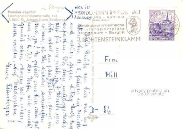 St Johann Pongau Pension Jagdhof – Bild 2