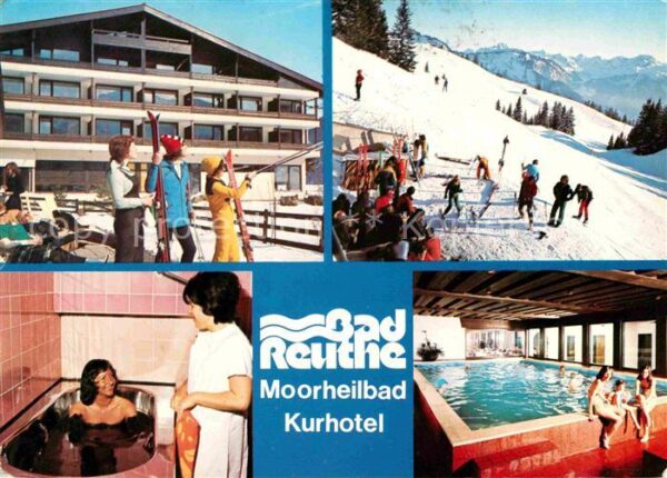 Reuthe Vorarlberg Moorheilbad Bad Reuthe Kurhotel Hallenb