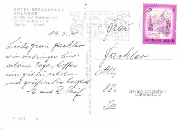 Bad Kleinkirchheim Kaernten Hotel Kolmhof Gastraum Ortsblick – Bild 2