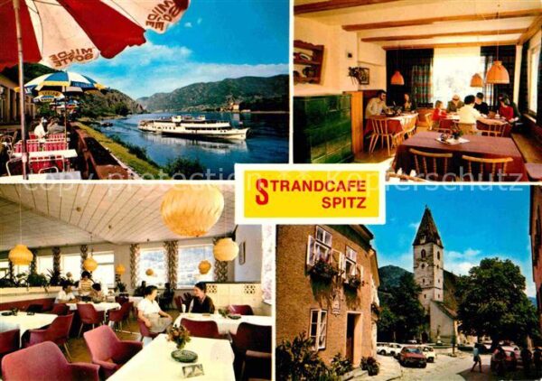 Spitz Donau Strandcafe Spitz Gasträume Kirche