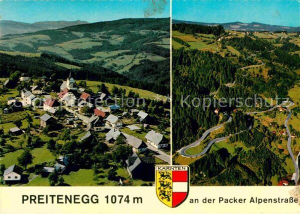 Preitenegg Fliegeraufnahmen mit Packer Alpenstrass
