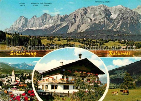 Schladming Obersteiermark mit Torstein Hoh Dachstein Scheinenspit