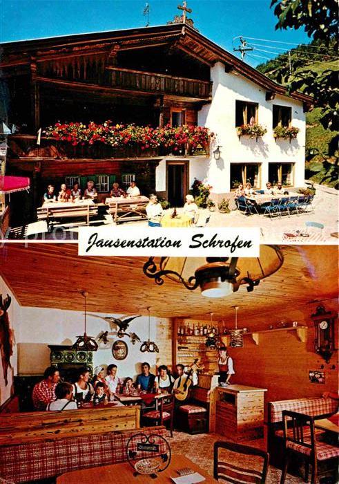 Wildschoenau Tirol Jausenstation Schrofen Gaststube