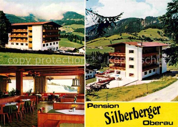 Oberau Wildschoenau Tirol Pension Silberberger Gaststube