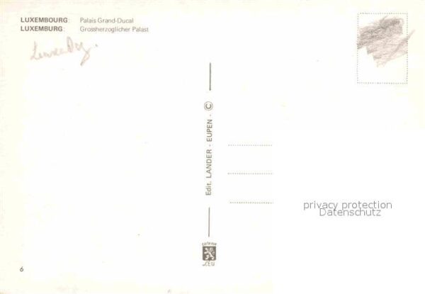 Luxemburg Luxembourg Grossherzoglicher Palast – Bild 2