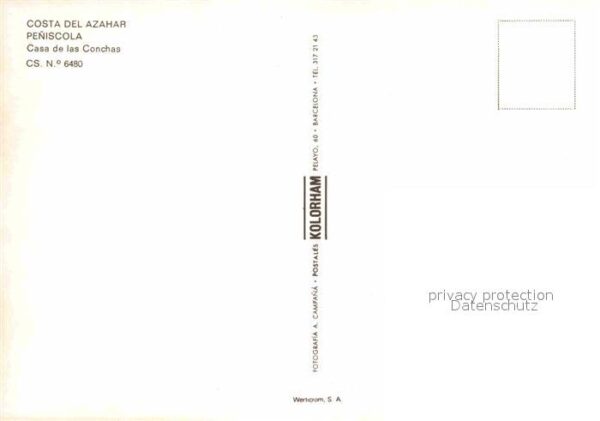 Peniscola Casa de las Conchas – Bild 2