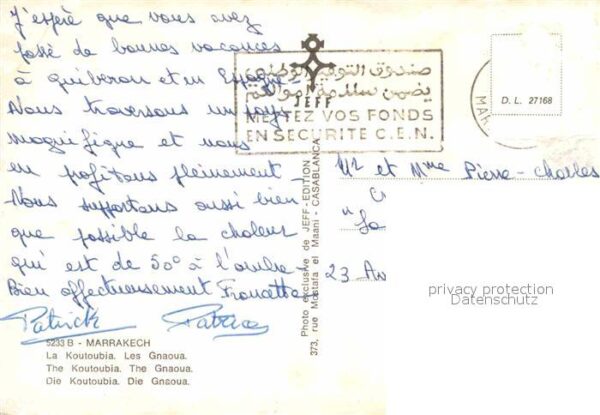 Marrakech Marrakesch La Koutoubia Les Gnaoua – Bild 2