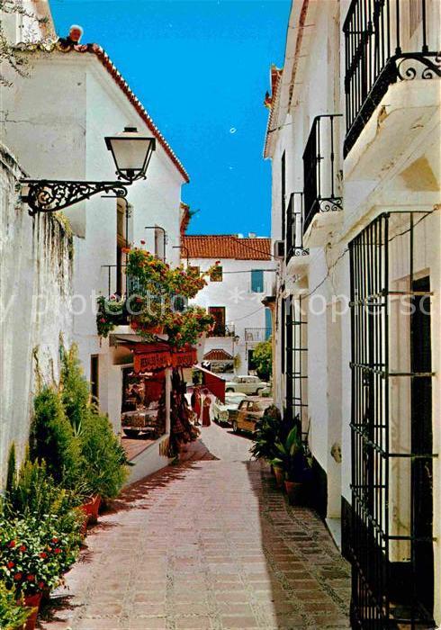 Marbella Andalucia Calle tipica