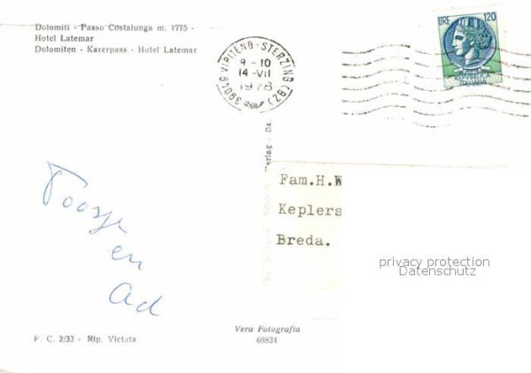 Karerpass Suedtirol Hotel Latemar – Bild 2