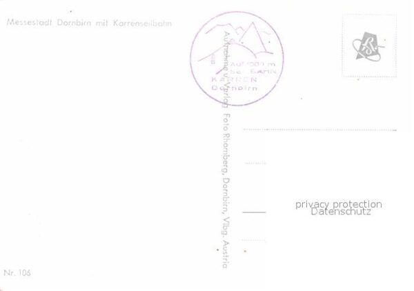 Dornbirn Vorarlberg mit Karrenseilbahn – Bild 2