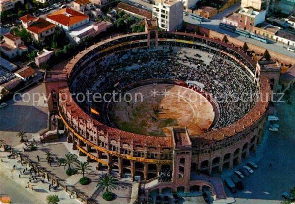 Palma de Mallorca Plaza de Toros Vista aerea