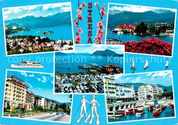 Stresa Lago Maggiore Teilansichten