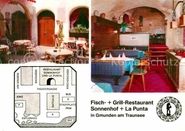 Gmunden Salzkammergut Grill Restaurant Sonnenhof und La Punta