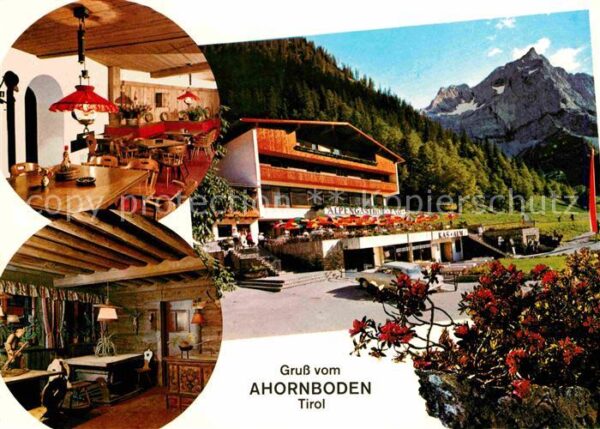 Eng Hinterriss Tirol Alpengasthof Eng am Gr Ahornboden Gasts