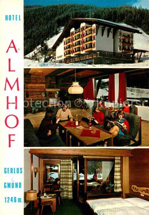 Gmuend Gerlos Hotel Almhof Gaststube Zimmer