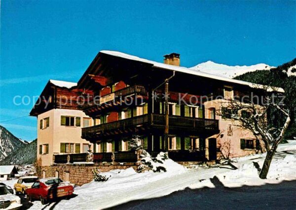 Gortipohl St Gallenkirch Vorarlberg Pension Haus Vergud