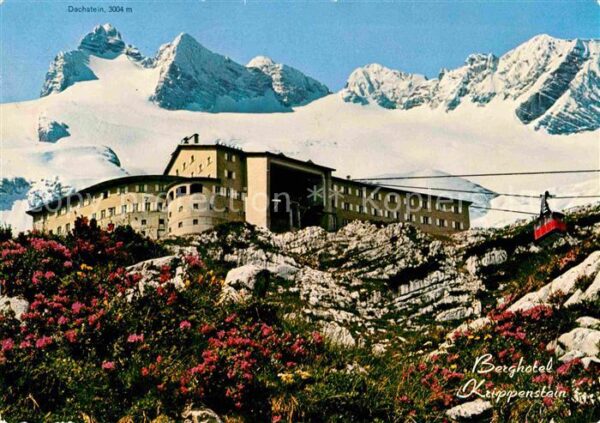 Obertraun Berghaus Krippenstein mit Dachstein