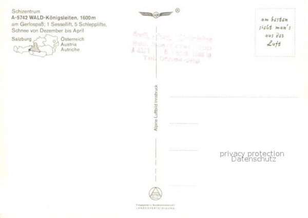 Koenigsleiten am Gerlospass Fliegeraufnahme – Bild 2