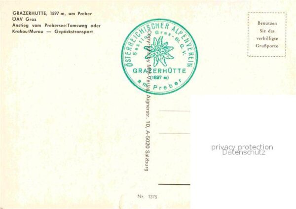 Murau Steiermark Grazerhütte am Preber – Bild 2