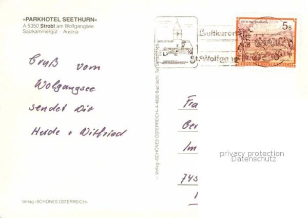 Strobl Wolfgangsee Parkhotel Seethurn – Bild 2