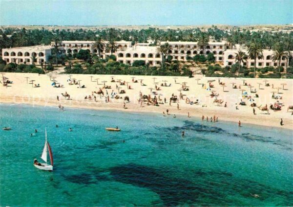 Zarzis Fliegeraufnahme Zarzis Hotel Strand