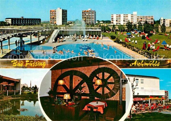 Bad Fuessing Thermalbad mit rustikalem Restaurant Ca