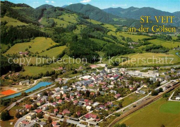 St Veit Goelsen Niederoesterreich Fliegeraufnahme