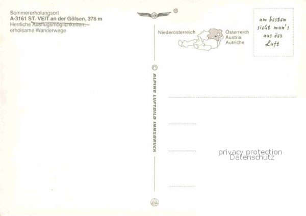 St Veit Goelsen Niederoesterreich Fliegeraufnahme – Bild 2