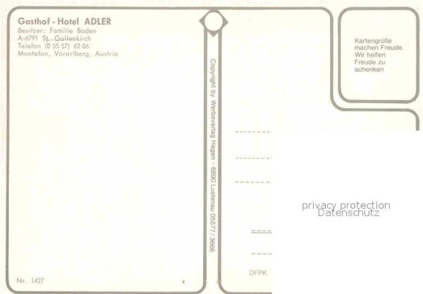 St Gallenkirch Vorarlberg Gasthof Hotel Adler – Bild 2