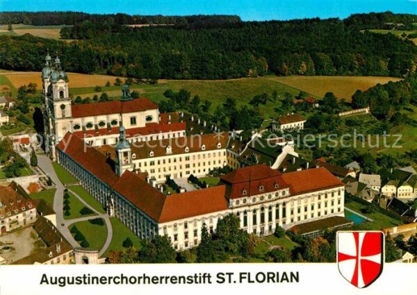 St Florian Augustinerchorherrenstift Fliegeraufnah
