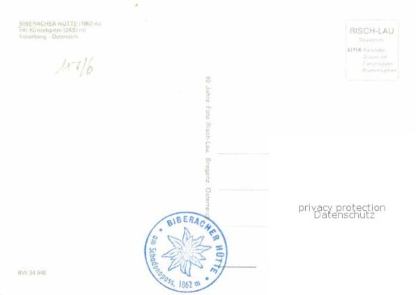Biberacher-Huette mit Künzelspitze Vorarlberg – Bild 2