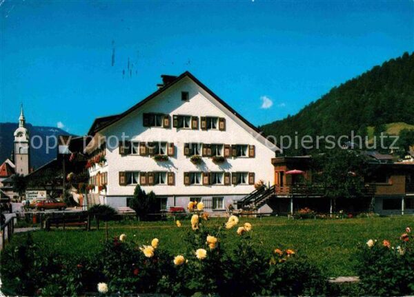 Bezau Vorarlberg Gasthof Sonne