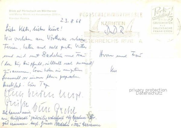 Poertschach Woerthersee mit Maria Wörth und Karawanken Fliegera – Bild 2