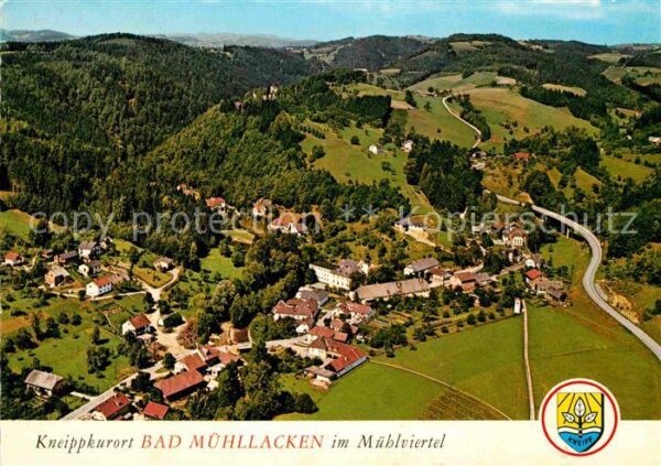 Bad Muehllacken Oberoesterreich Fliegeraufnahme