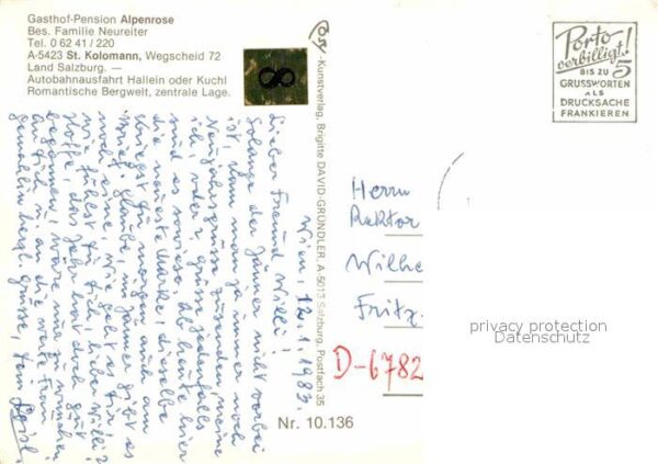 St Koloman Gasthof Pension Alpenrose – Bild 2
