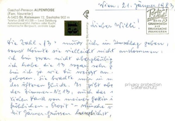 St Koloman Berggasthof Alpenrose Terrasse Gastraum – Bild 2