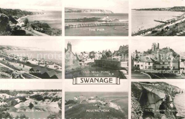 Swanage Purbeck Pier Bay Corfe Castle Old-Mill-Pond