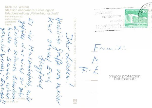 Klink Waren Urlaubersiedlung Völkerfreundschaft – Bild 2