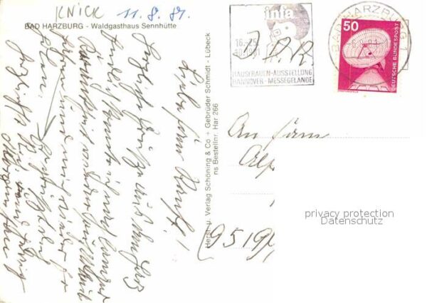 Harzburg Bad Waldgasthaus Sennhütte – Bild 2