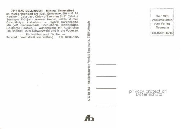 Bad Bellingen Thermalbad Kurpark – Bild 2