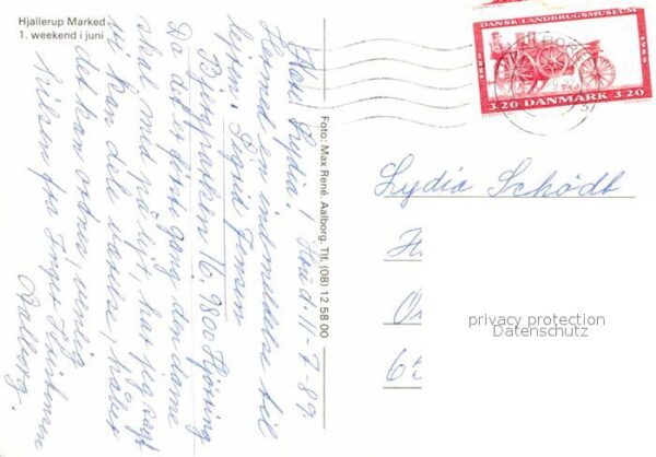 Daenemark Fliegeraufnahme Hjallerup Markde – Bild 2
