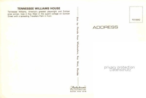 Key West Tennessee Williams House – Bild 2