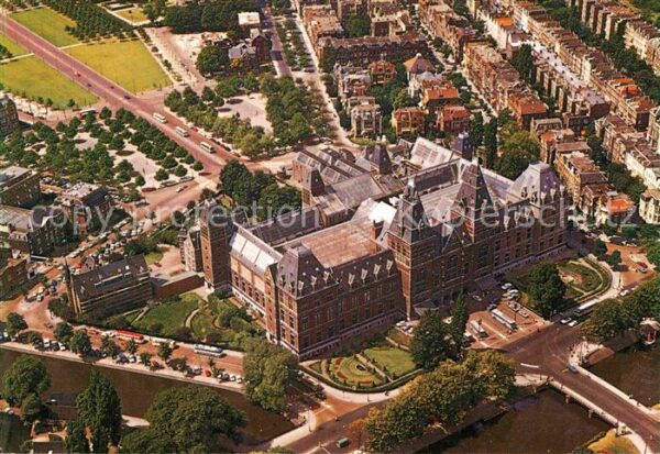 Amsterdam Niederlande Fliegeraufnahme Rijksmuseum