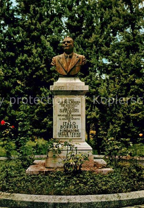 Parma Emilia-Romagna Monticelli Terme Monumento al Fondatore