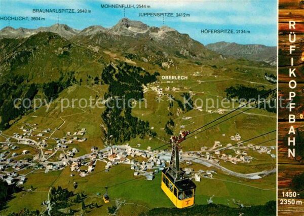 Lech Vorarlberg mit Rütikopfbahn und Oberlech