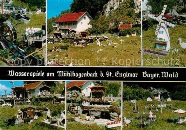 St Englmar Wasserspiel am Mühlbogenbach