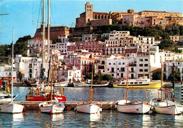 Ibiza Islas Baleares mit Hafen