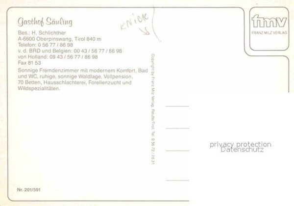 Oberpinswang Gasthof Säuling – Bild 2