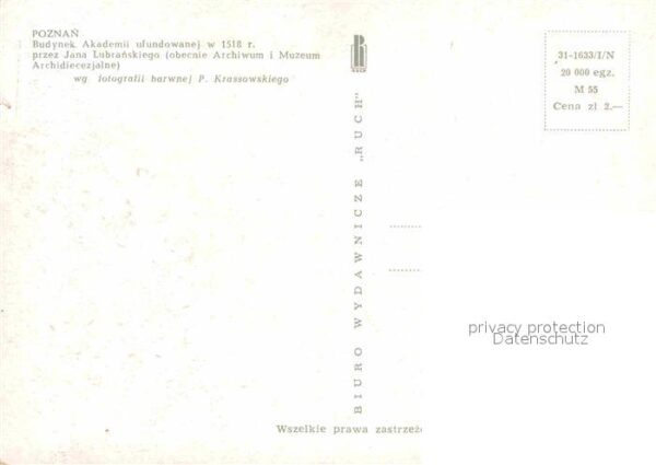 Poznan Posen Archiwurm i Muzeum – Bild 2